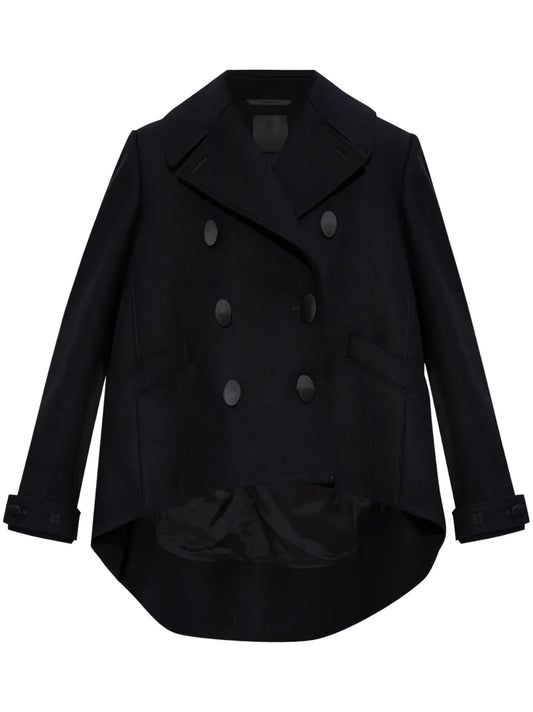 Asymmetric Wool Jacket