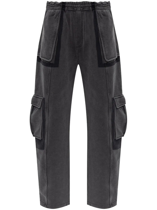 Cotton Cargo Track Pants