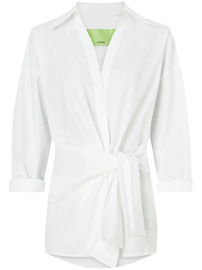 Wrap-Design Shirt