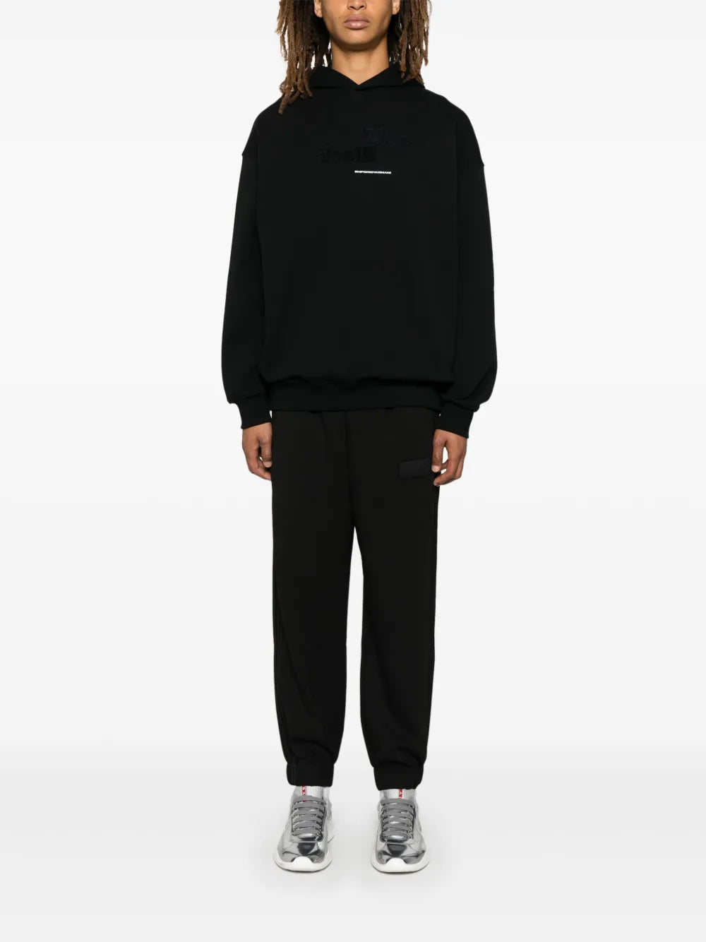 Rubberised-Logo Track Pants
