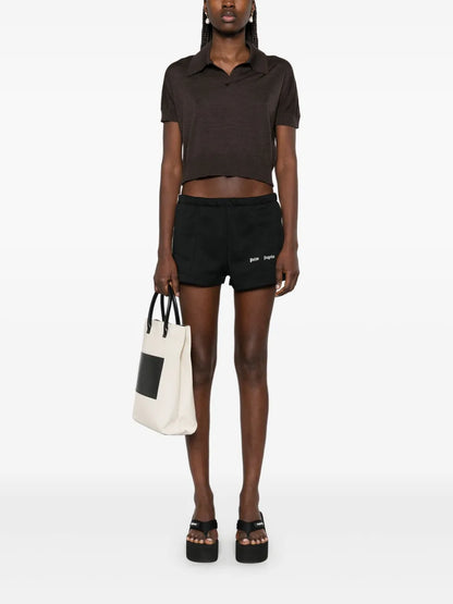 Logo-Print Track Shorts