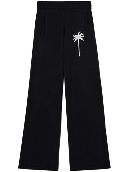 Palm Tree Knitted Trousers