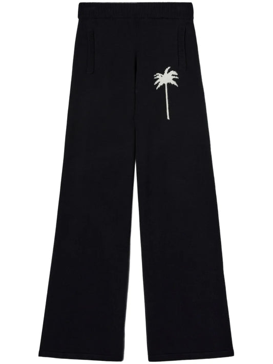 Palm Tree Knitted Trousers