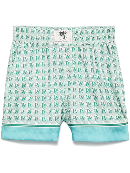 Monogram-Print Shorts