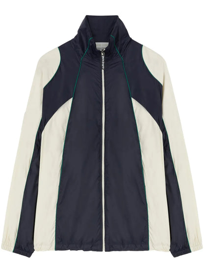Curved Logo Windbreaker