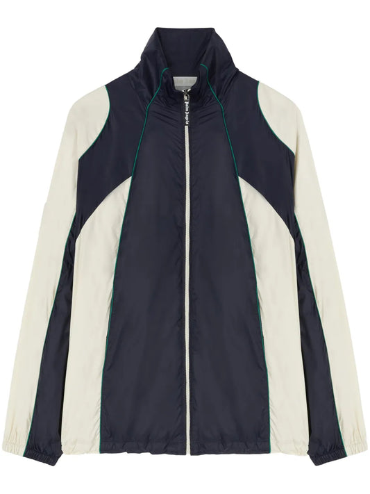 Curved Logo Windbreaker