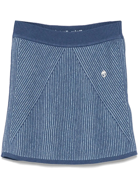 Ribbed-Knit Skirt