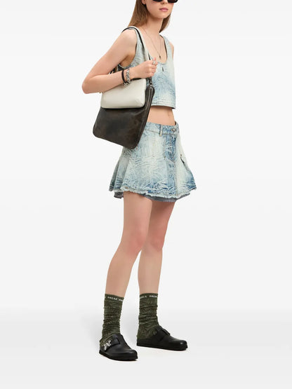 Palms Denim Top