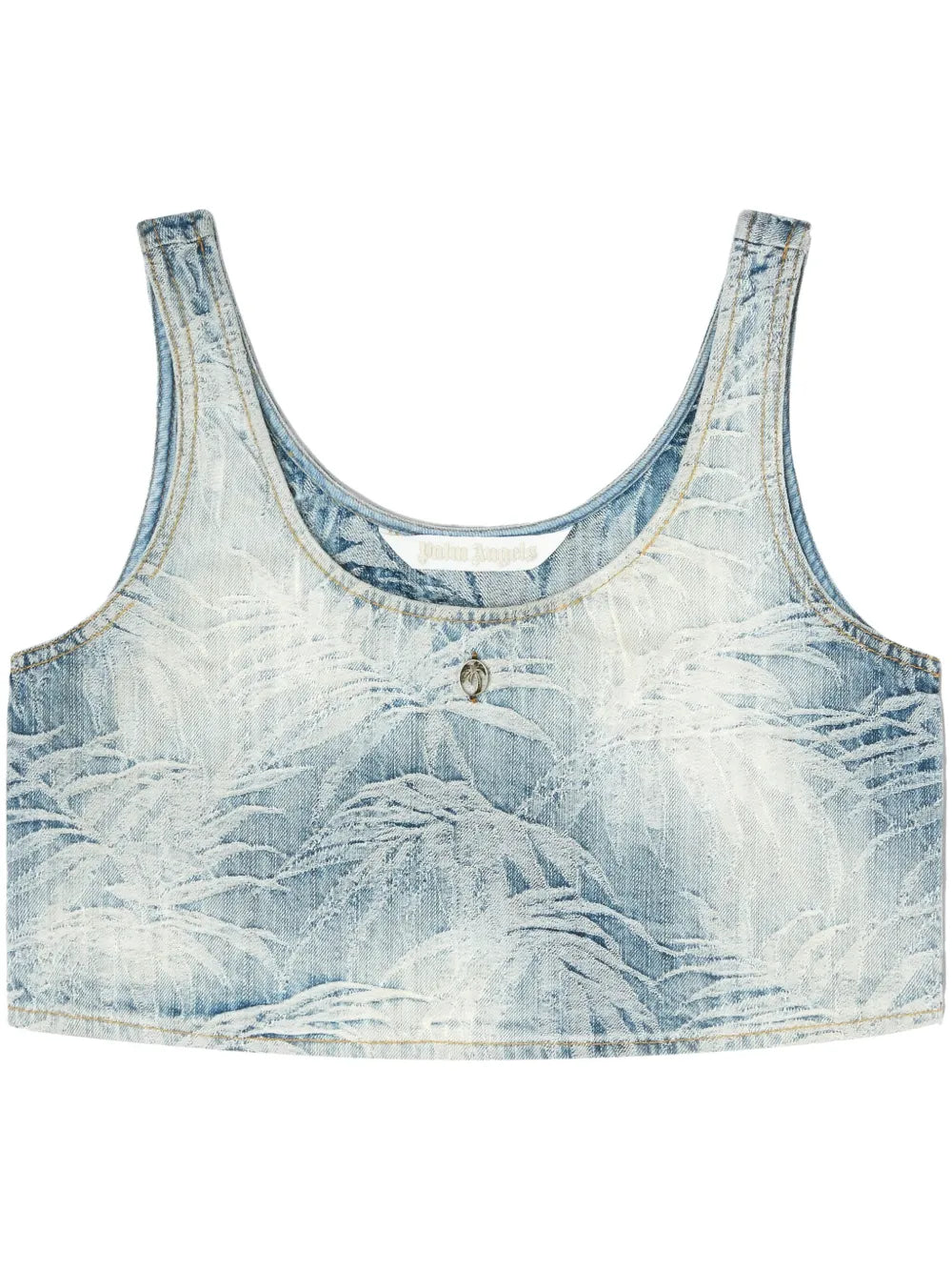 Palms Denim Top