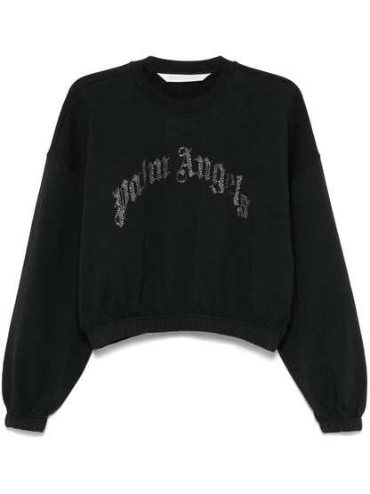 Curved-Logo Sweatshirt