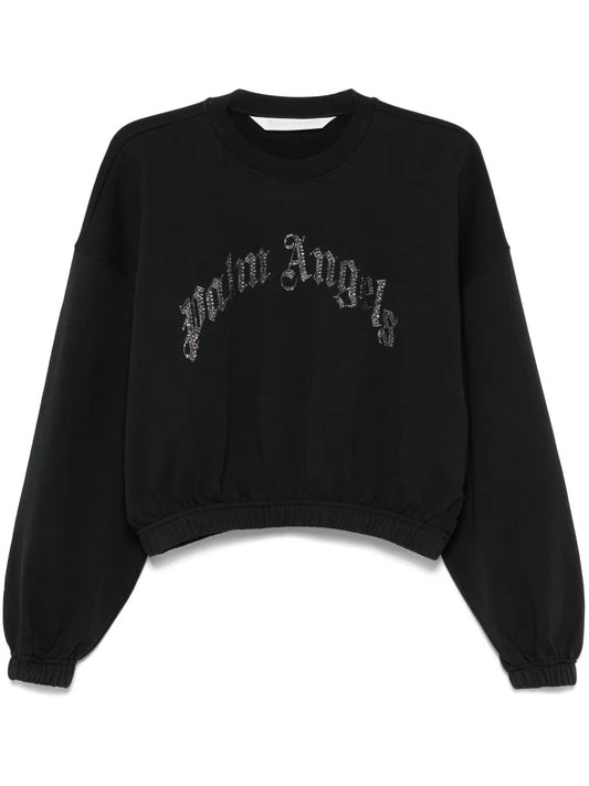 Curved-Logo Sweatshirt