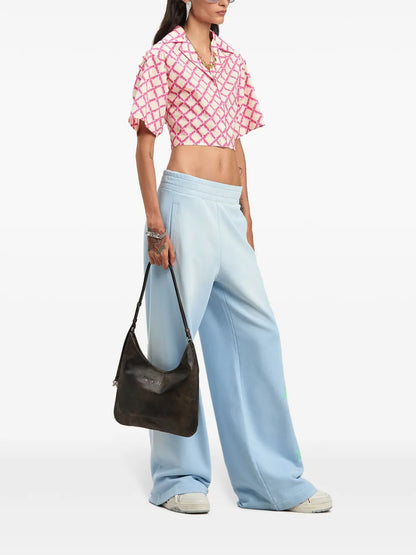 Logo Crisscrossed Shirt