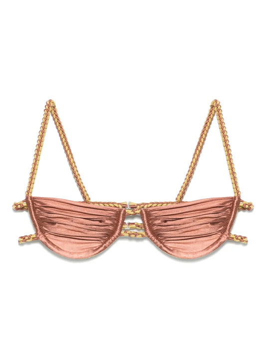 Double-Chain Bikini Top