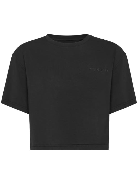 Cotton Cropped T-Shirt