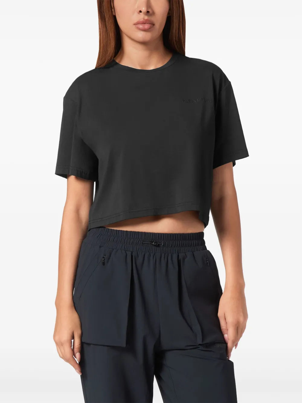 Cotton Cropped T-Shirt
