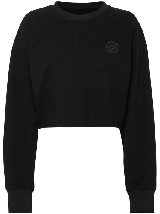 Sponge Cropped Sweatshirt