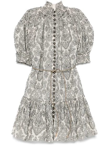 Wylie Lantern Mini Dress