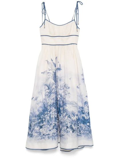 Wylie Picnic Midi Dress