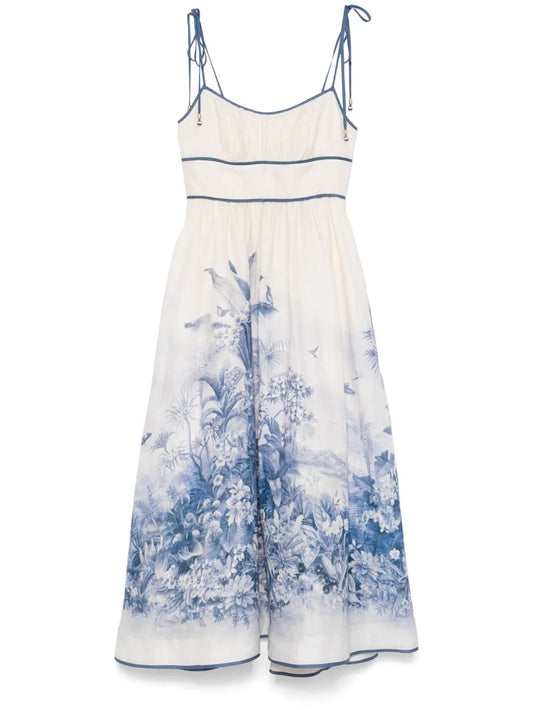 Wylie Picnic Midi Dress