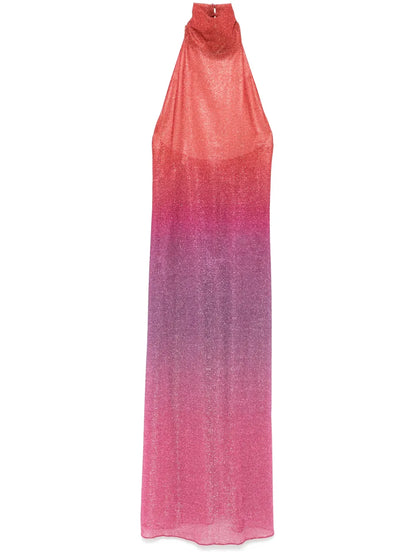 Lurex Midi Dress