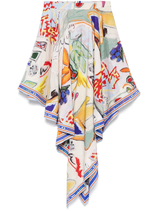 La Charrasca Midi Skirt