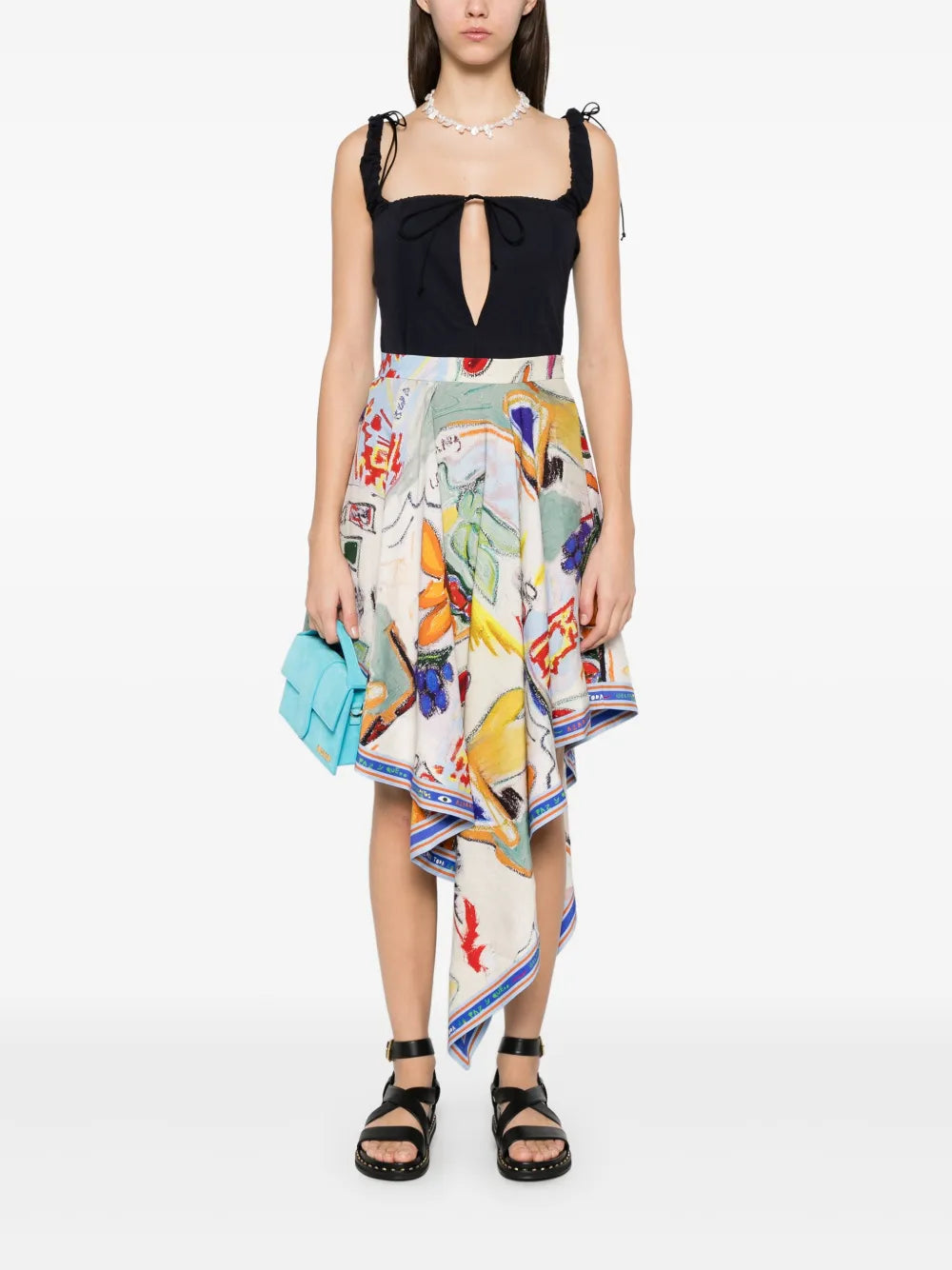 La Charrasca Midi Skirt