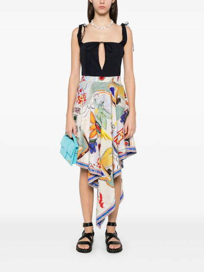 La Charrasca Midi Skirt
