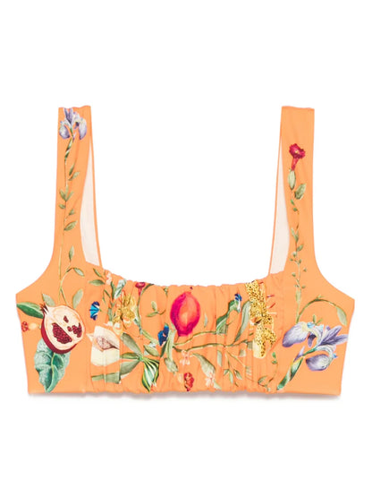Flores Bikini Top