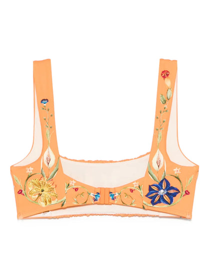 Flores Bikini Top
