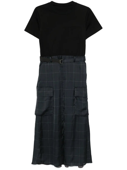Panelled Maxi Skirt