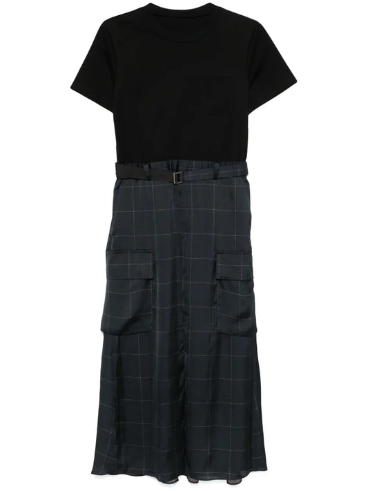 Panelled Maxi Skirt