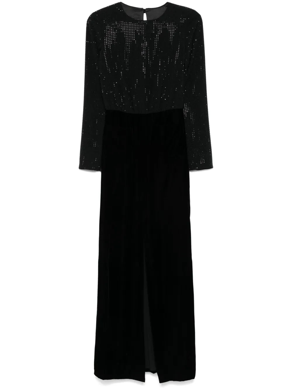 Rhinestoned Maxi Dress