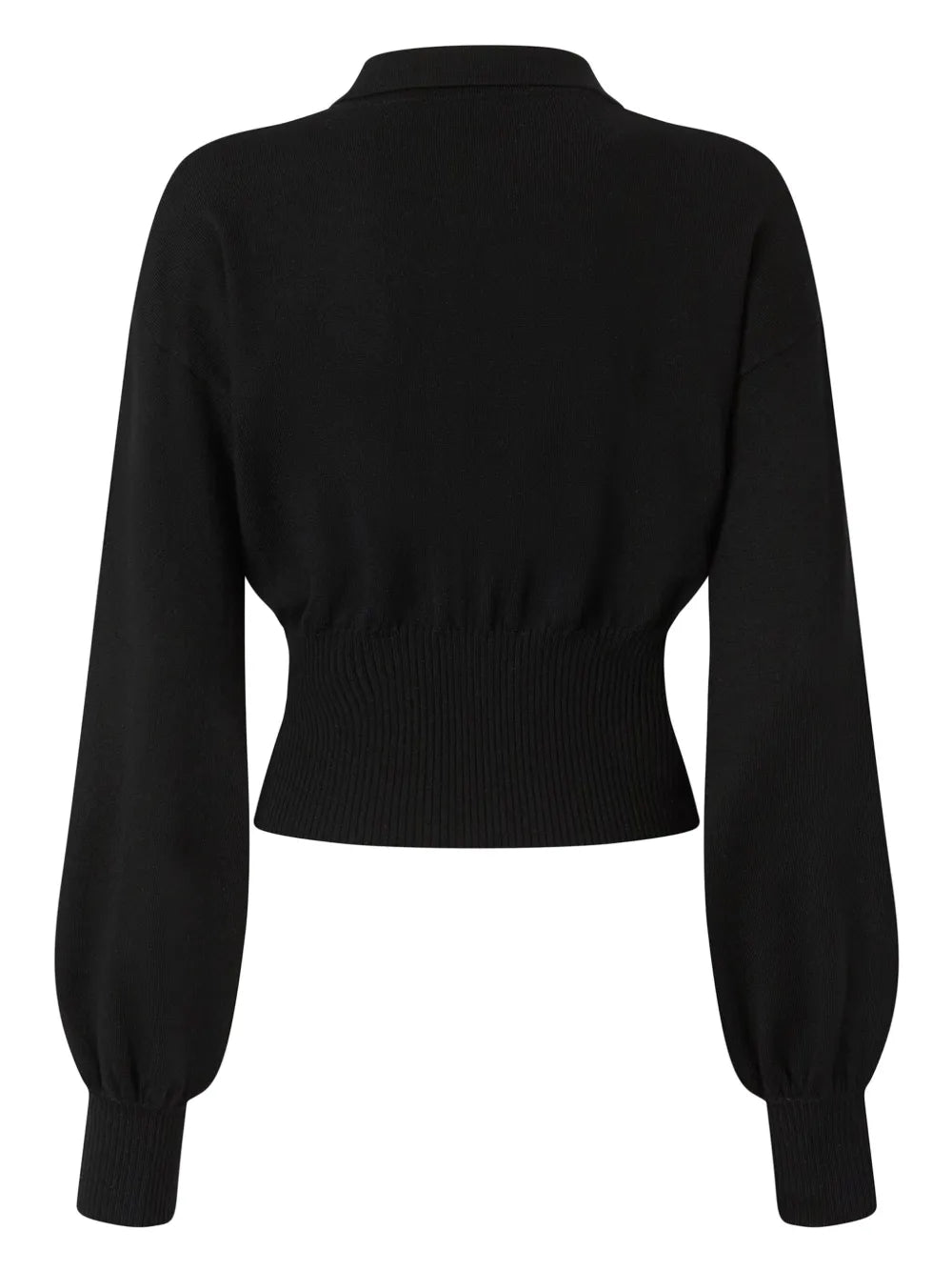 Ribbed Polo Top