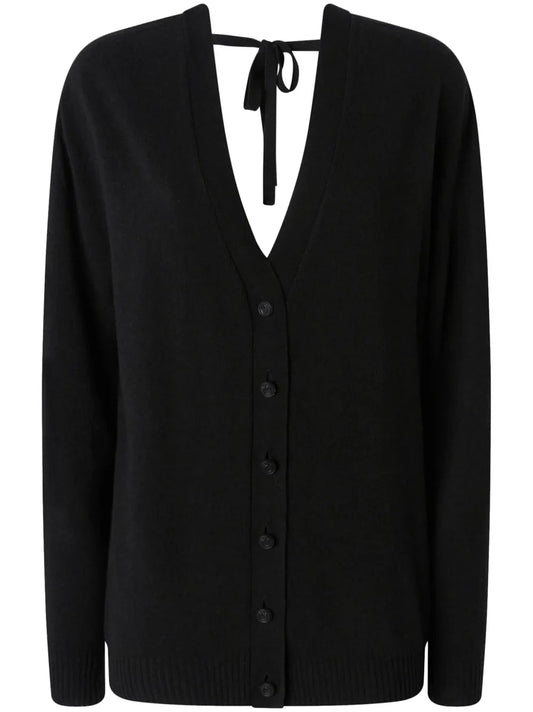 Cut-Out Cardigan