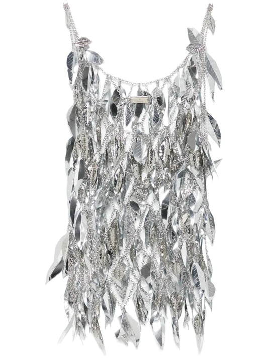 Chainmail Scoop-Neck Top