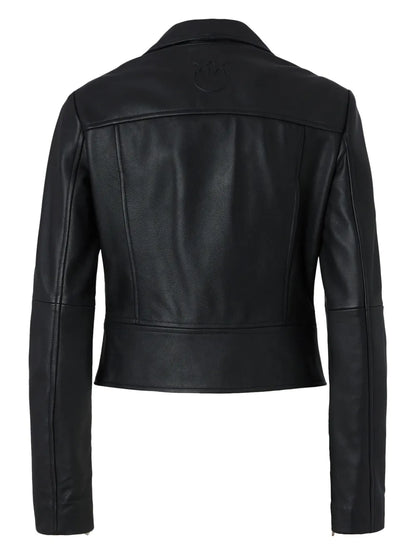 Cropped Biker Jacket