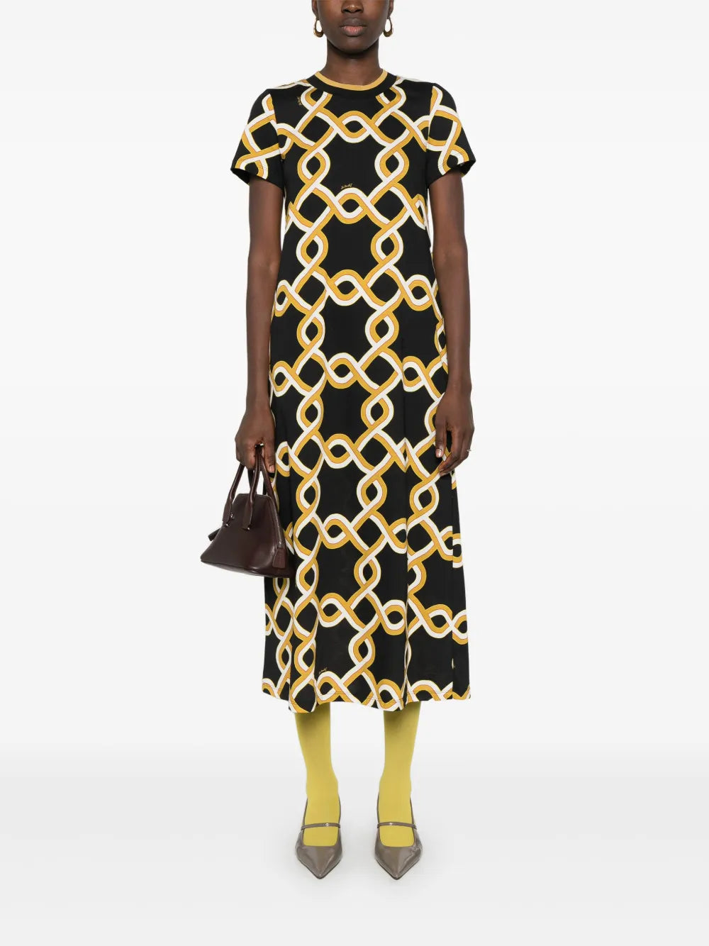 Sporty Swing Midi Dress