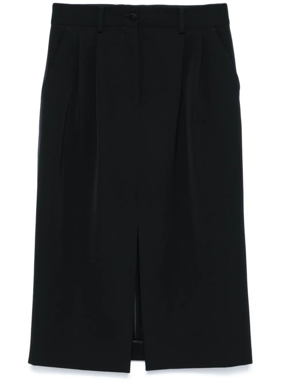 Pleated Midi Skirt