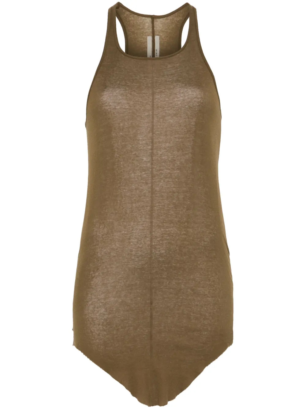 Fine-Ribbed Tank Top