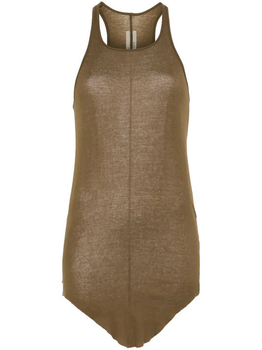 Fine-Ribbed Tank Top