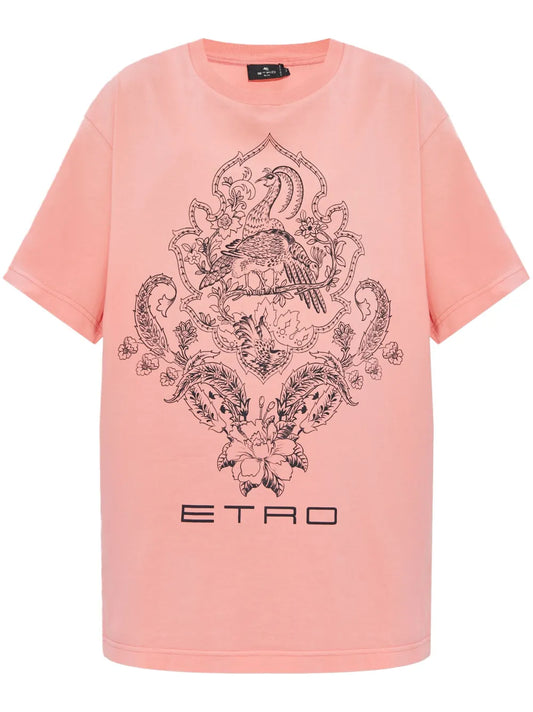Graphic-Print Cotton T-Shirt
