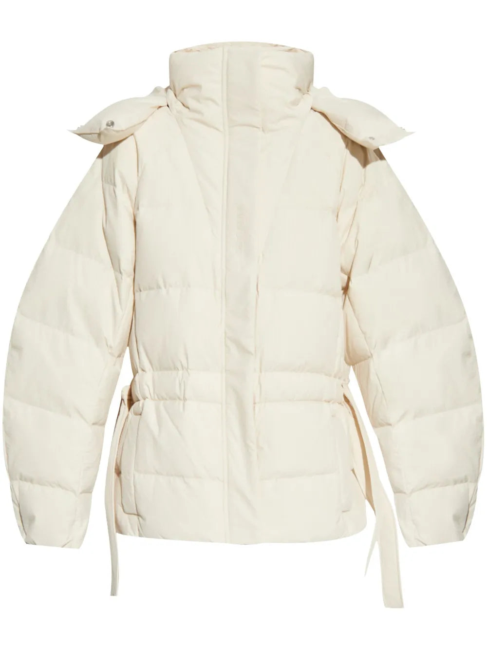 Embossed Logo Puffer Jacket