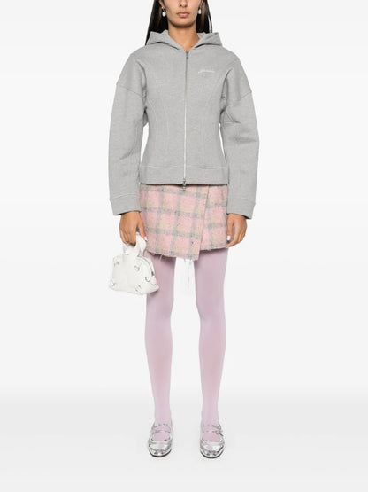 Embroidered-Logo Jacket