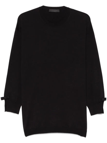 Bow-Cuffs Sweater