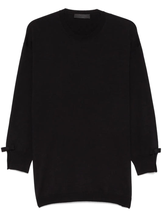 Bow-Cuffs Sweater