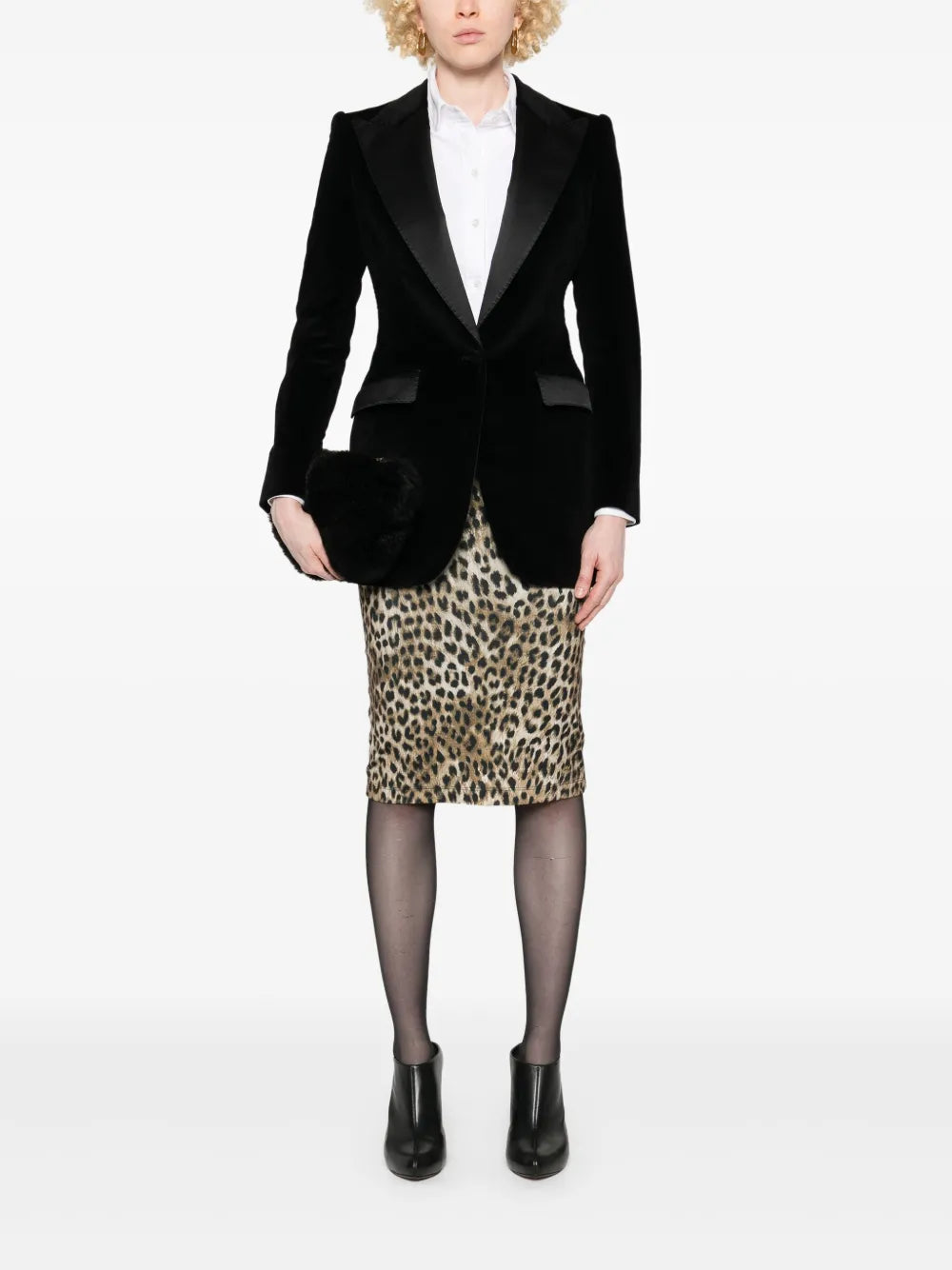 Turlington Velvet Blazer