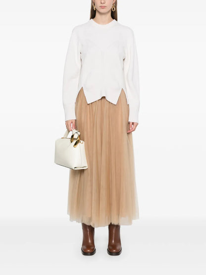 Tulle Midi Skirt
