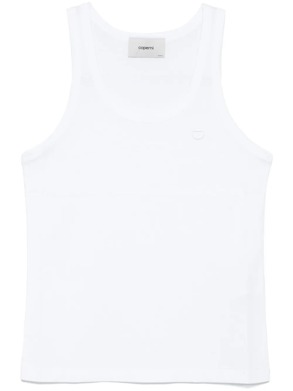 Embroidered-Logo Lightweight-Jersey Top