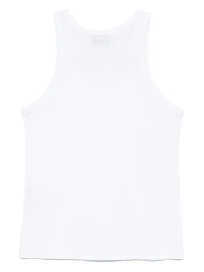 Embroidered-Logo Lightweight-Jersey Top