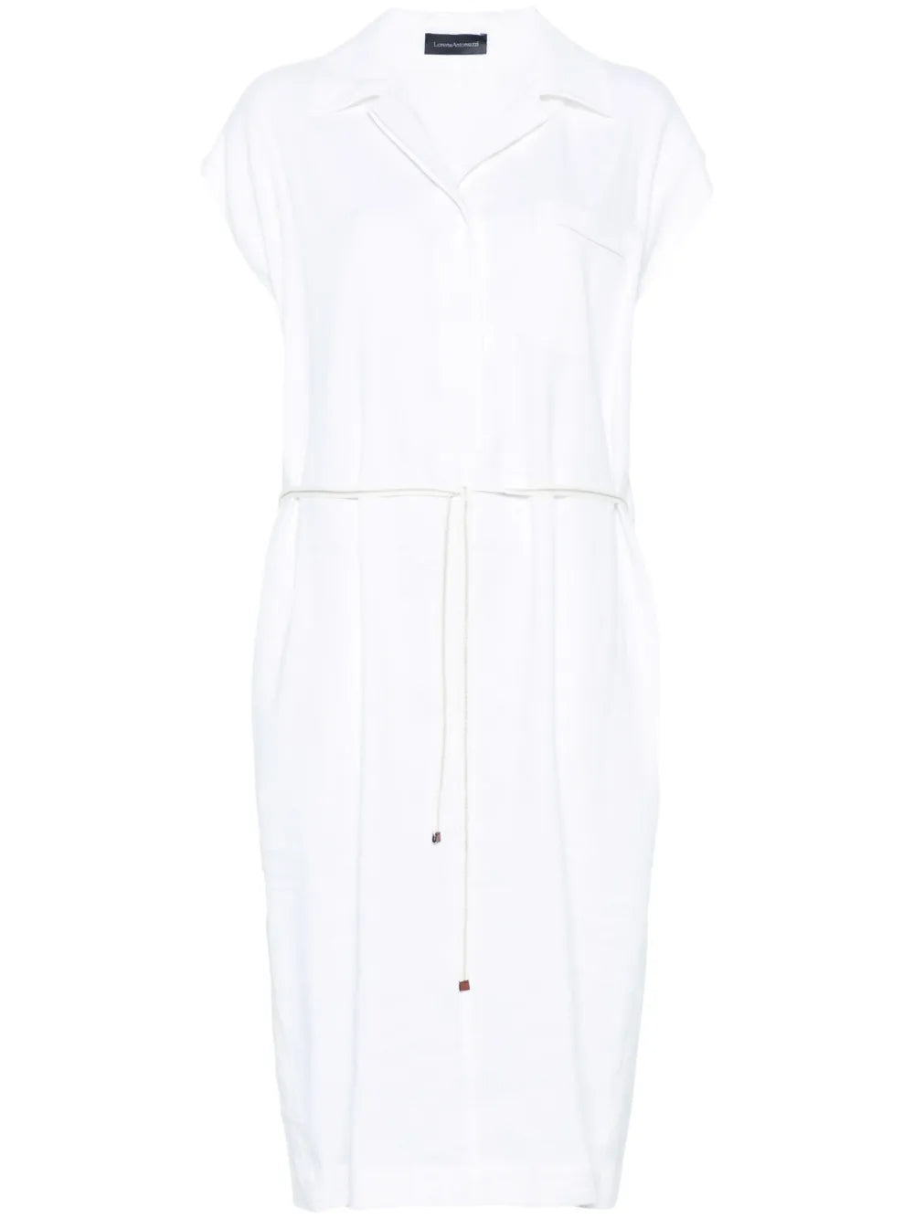 Twill Midi Dress